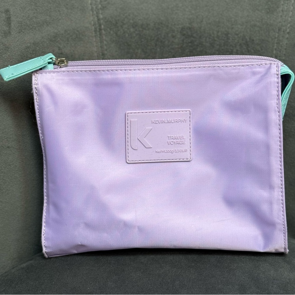 KEVIN.MURPHY Purple and blue Cosmetic Bag